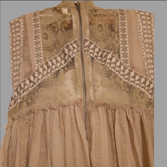 Free people tunic babydoll dress xs - Picture 2 of 5